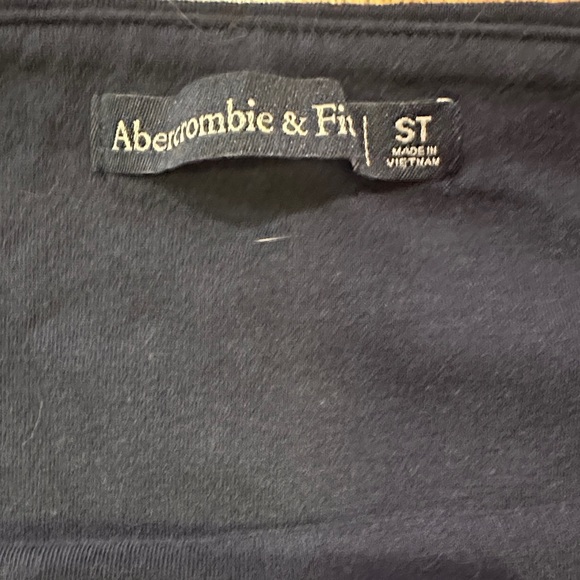 Abercrombie & Fitch Classic Navy Mini Dress with Bow - Picture 2 of 4